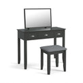 Dumbarton Charcoal Dressing Table Set by Roseland Furniture