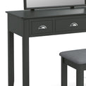 Dumbarton Charcoal Dressing Table Set