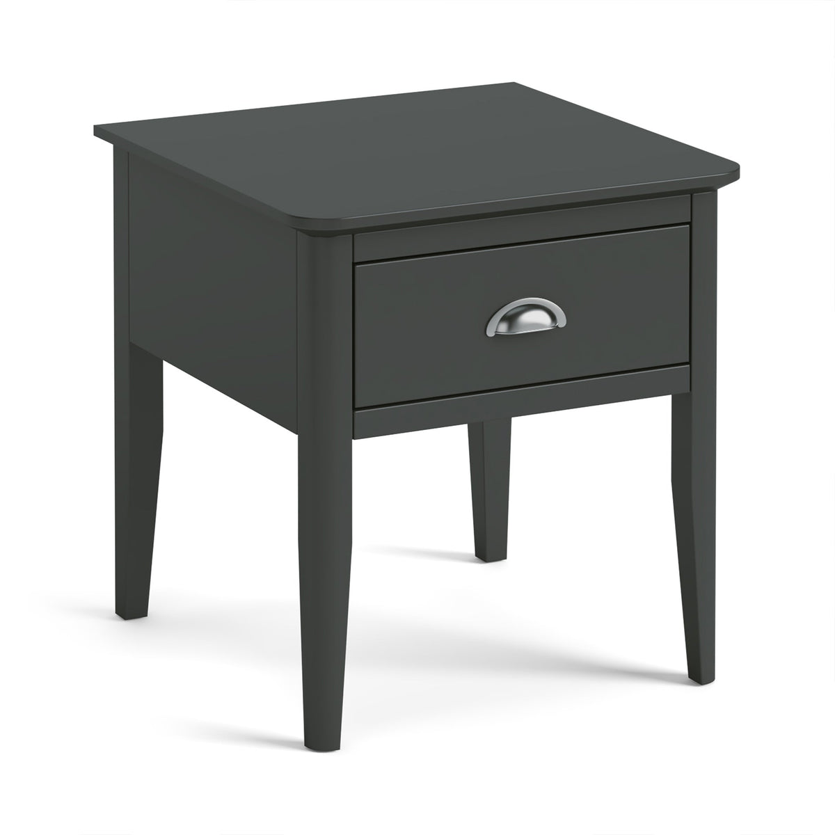 Dumbarton Charcoal Lamp Table by Roseland Furniture