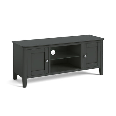 Dumbarton Charcoal 120cm Large TV Stand