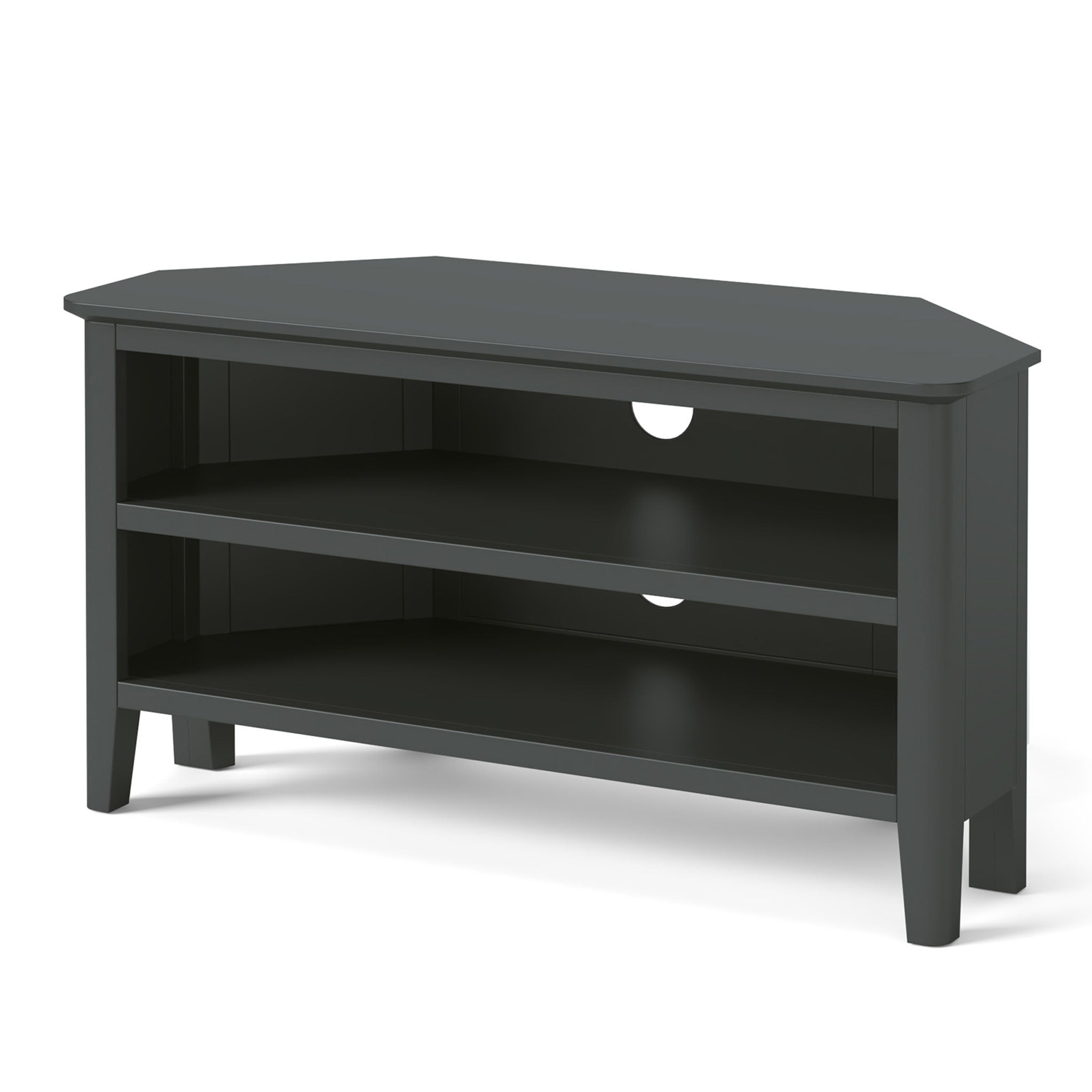 Dumbarton Charcoal Corner TV Stand