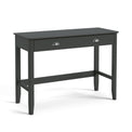 Dumbarton Charcoal Home Office Desk / Console Table by Roseland Furniture