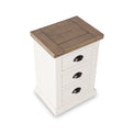 Hove Ivory Bedside Table