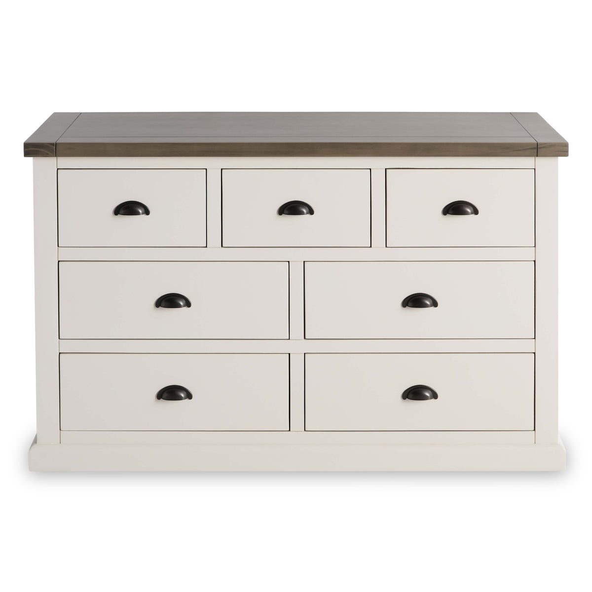 Hove Ivory 3 Over 4 Chest of Drawers