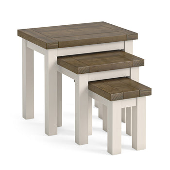 Hove Ivory Nest of Tables