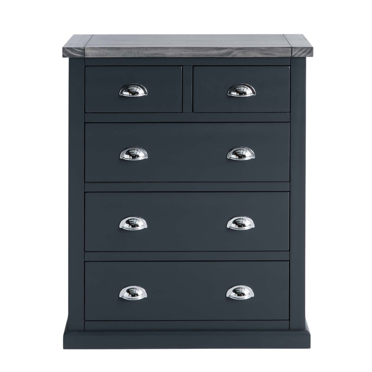 Bristol Charcoal 2 Over 3 Chest of Drawers