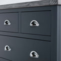 Bristol Charcoal 2 Over 3 Chest of Drawers - drawers