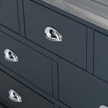Bristol Charcoal 3 Over 4 Chest of Drawers - drawer