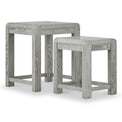 Cardona Grey Nest of 2 Tables from Roseland Furniture