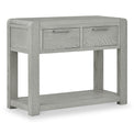 Cardona Grey 2 Drawer Console Table from Roseland Furniture