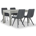 Cardona Compact Extending Dining Table with cardona dining chairs
