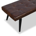 Ramsley Leather 150cm Bench from Roseland