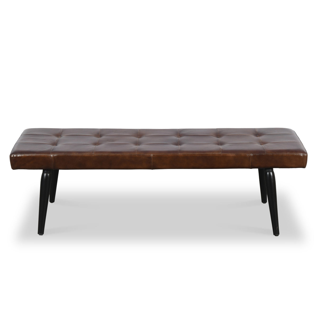 Ramsley Leather 150cm Bench from Roseland