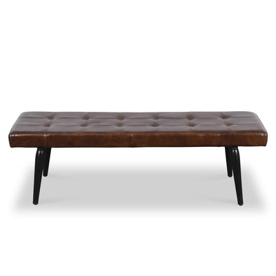 Ramsley Leather 150cm Bench