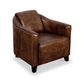 Tassin Leather Tub Armchair from Roseland