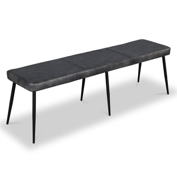 Riana Leather 160cm Bench