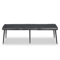 Riana Leather 160cm Bench from Roseland