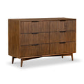 Oskar 6 Drawer Grooved Chest from Roseland Furniture