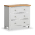 Farrow Grey Small 3 Drawer Chest from Roseland Furniture