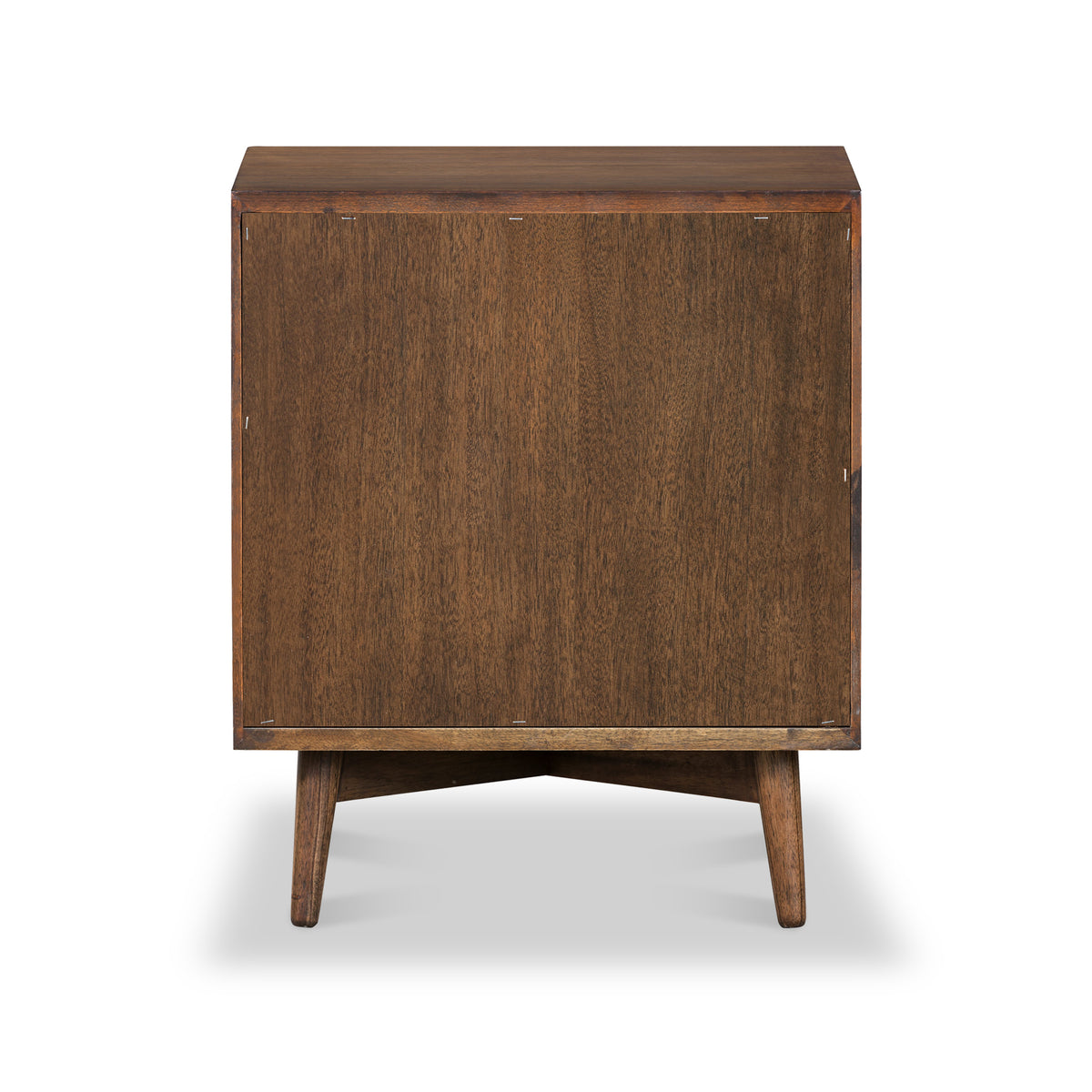 Oskar 3 Drawer Grooved Bedside Table