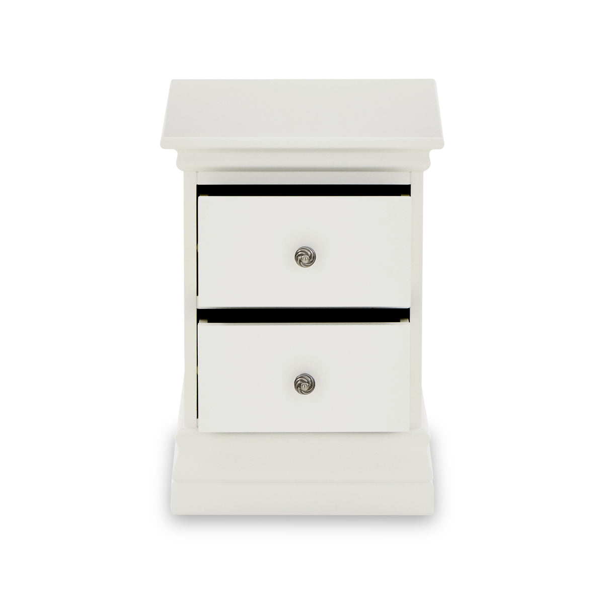 Porter Grey 2 Drawer Narrow Nightstand