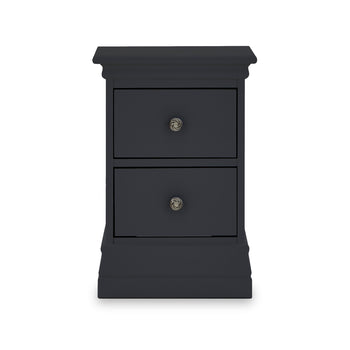 Porter 2 Drawer Narrow Bedside Table