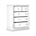 Porter White  Chest of 5 Drawers