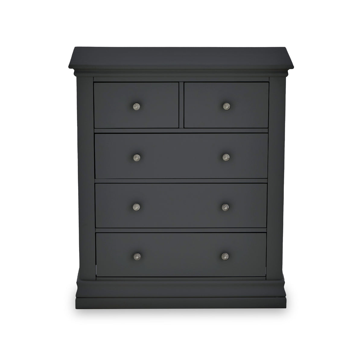 Porter Charcoal tall 2 Over 3 Chest of Drawers