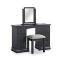 Porter Charcoal 6 Drawer Storage Dressing Table Set (mirror and stool not included)