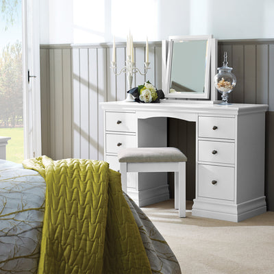 Porter Upholstered Dressing Table Stool