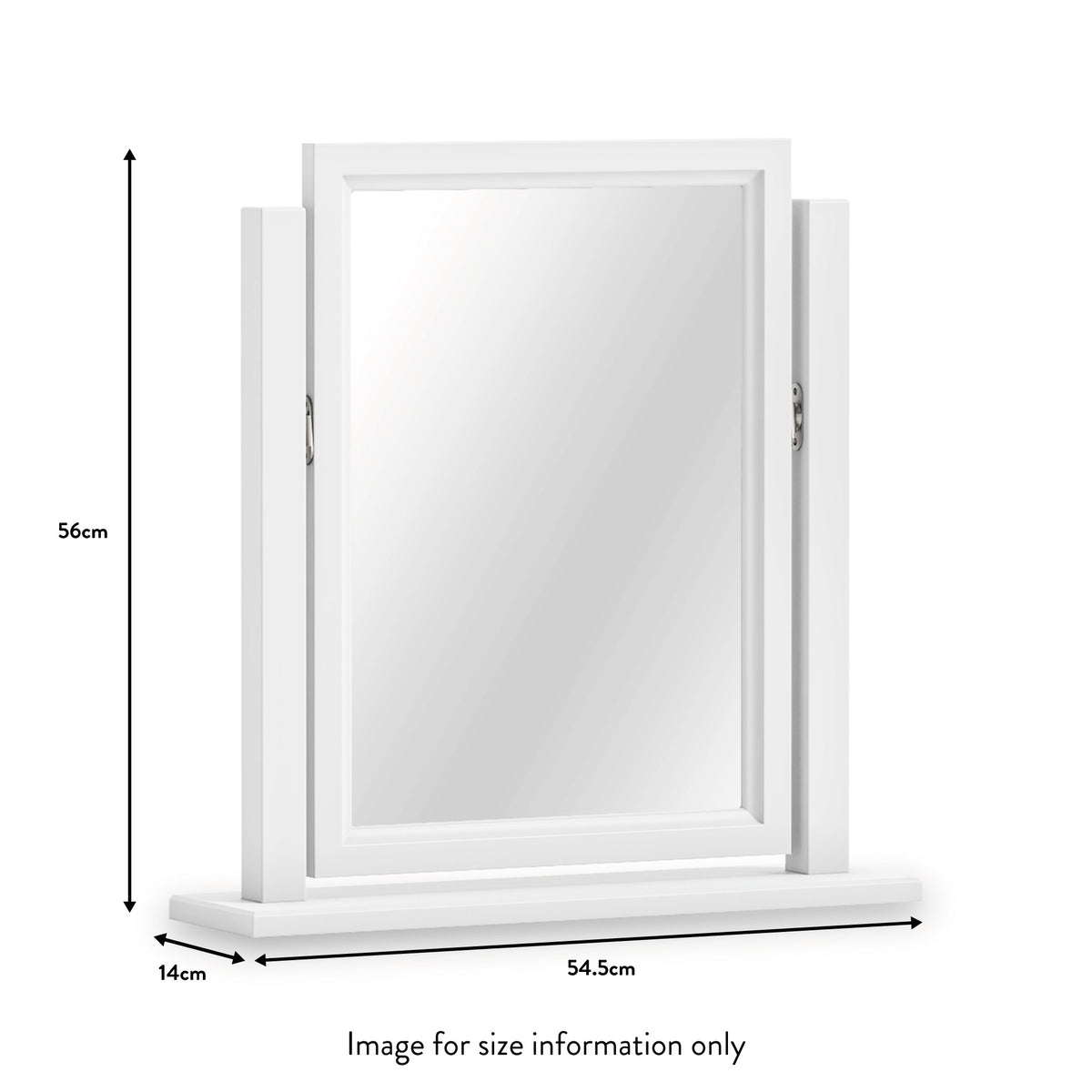 Porter Tilting Vanity Mirror dimensions