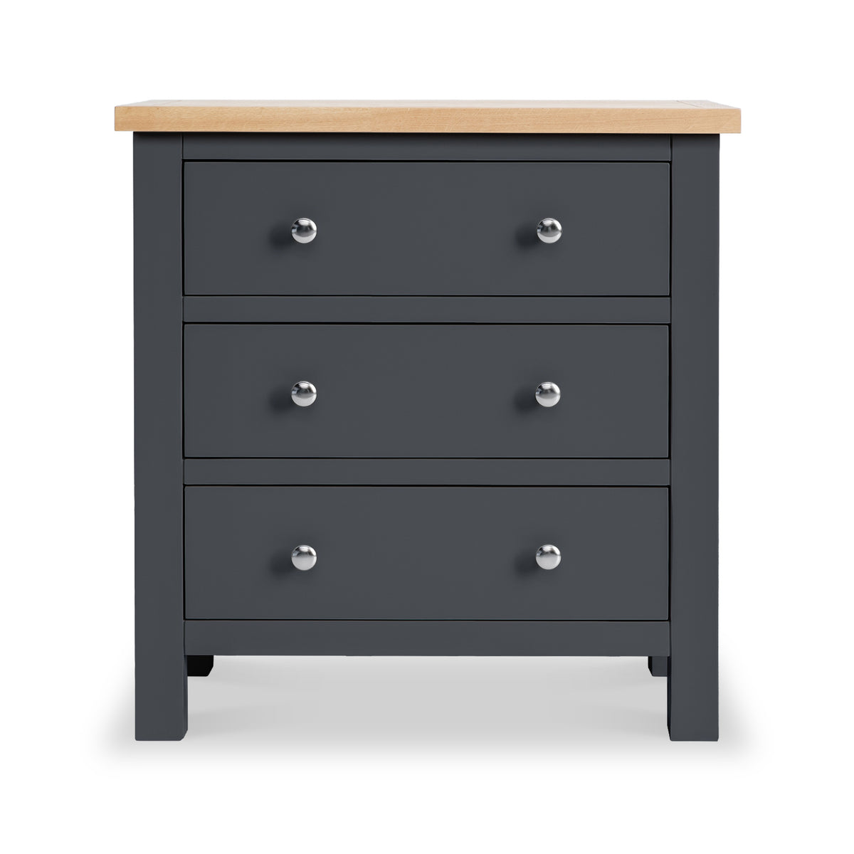 Farrow Charcoal Small chest of drawers from Roseland Furniture