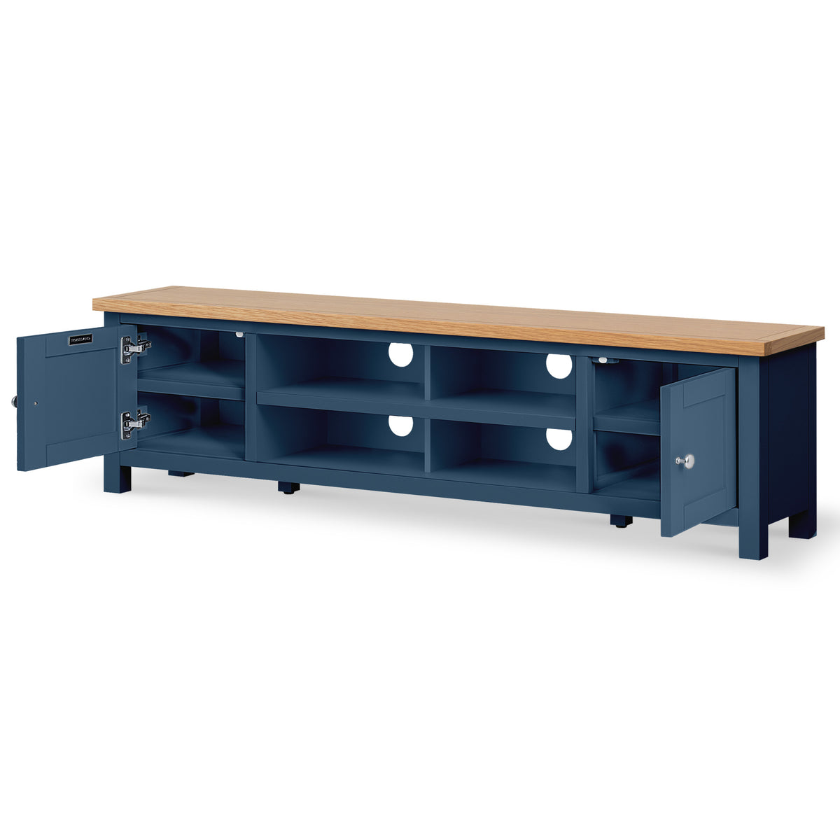 Farrow Navy 180cm Extra Wide Television Stand