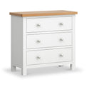 Farrow White Small 3 Drawer Chest from Roseland Furniture