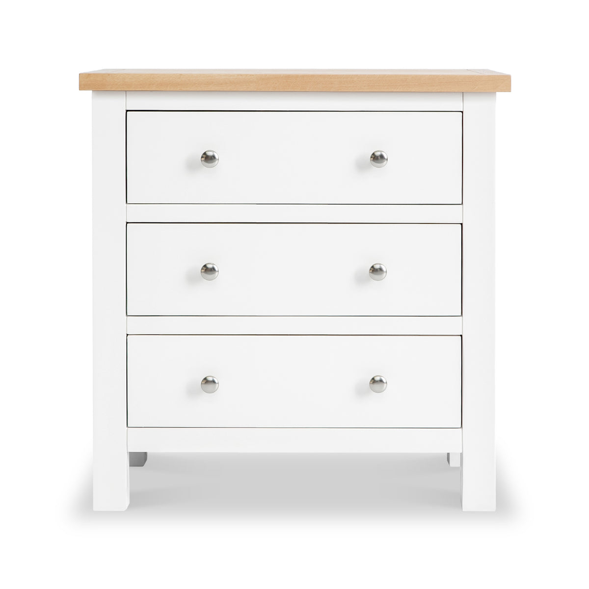 Farrow White  Small chest of drawers from Roseland Furniture