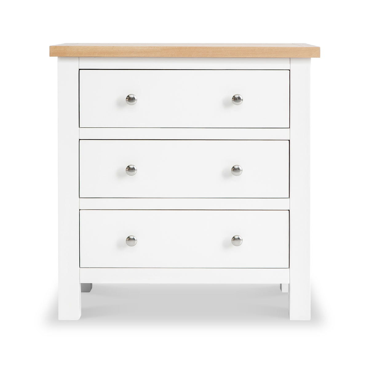 Farrow White  Small chest of drawers from Roseland Furniture