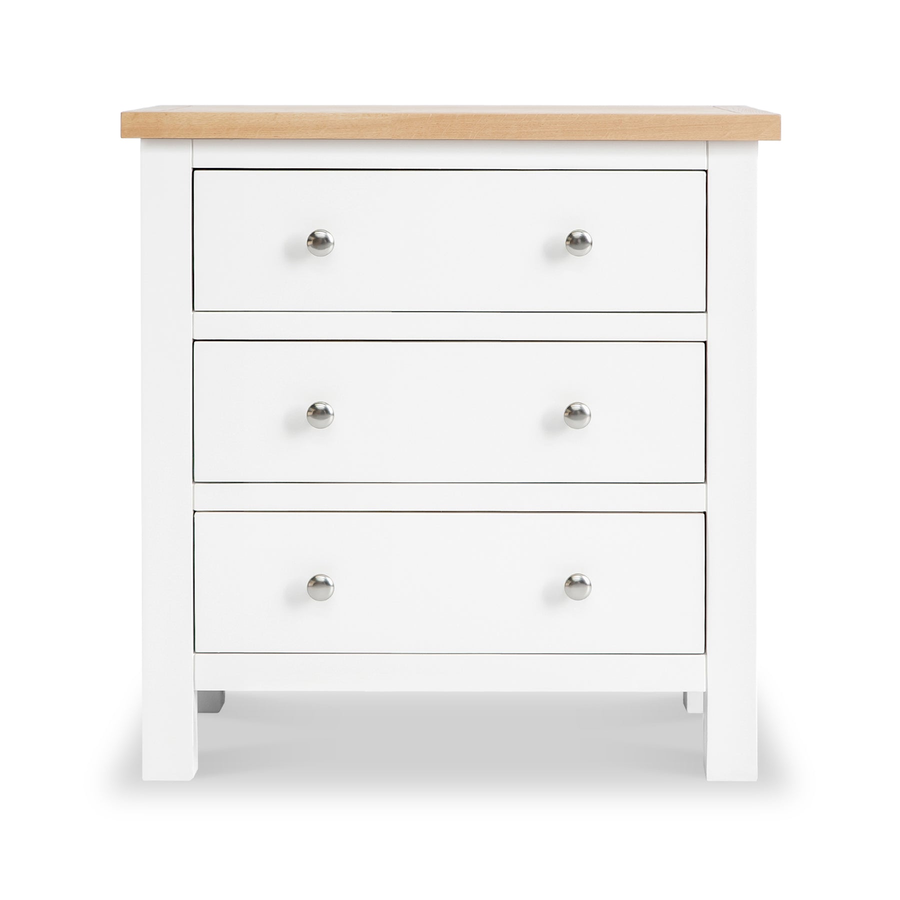 Farrow White  Small chest of drawers from Roseland Furniture