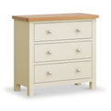 Farrow Cream Small 3 Drawer Chest from Roseland Furniture