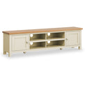 Farrow Cream 180cm Extra Wide TV Stand from Roseland Furniture