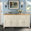 Farrow Cream Extra Large Sideboard Cabinet for living room