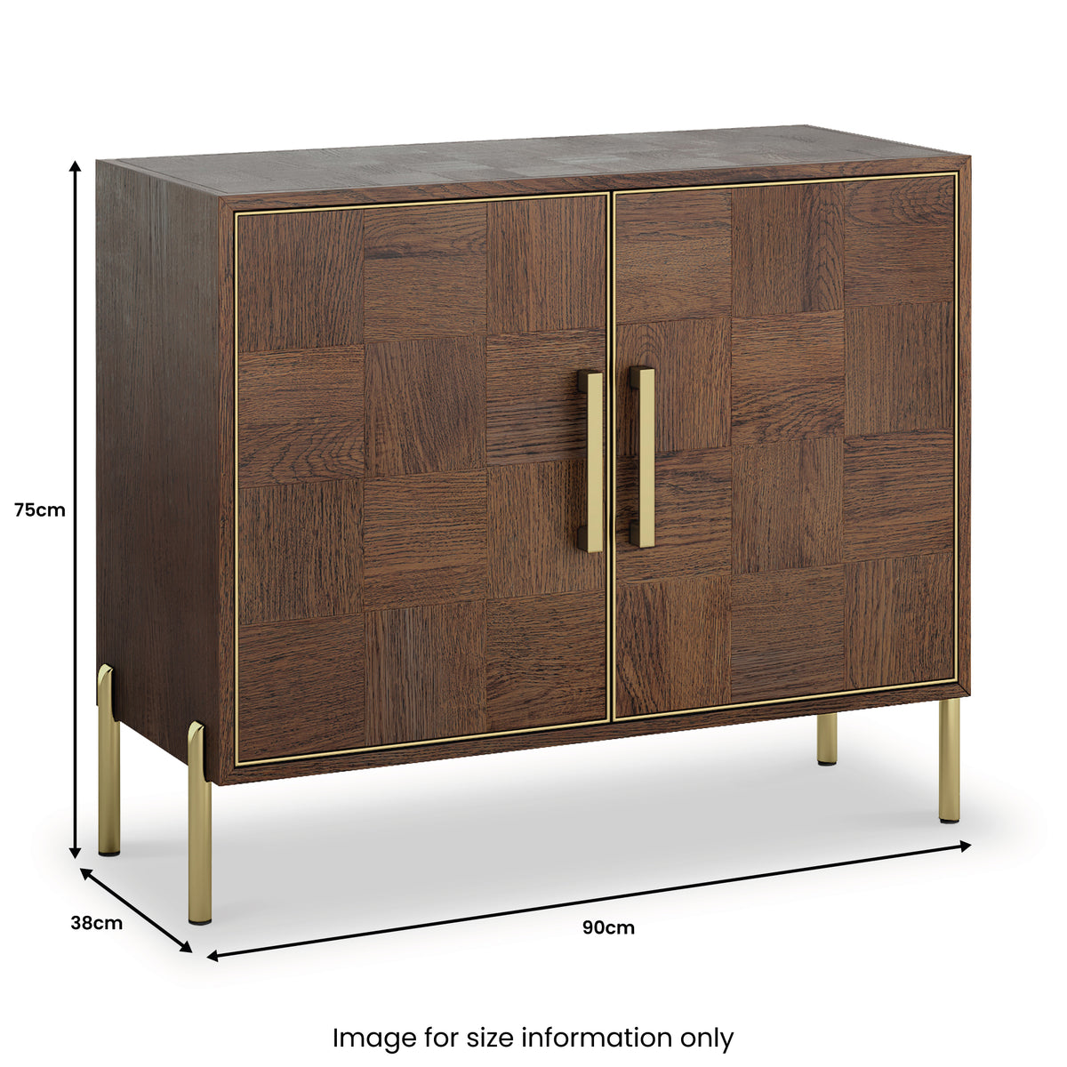 Moira Oak Small Sideboard dimensions