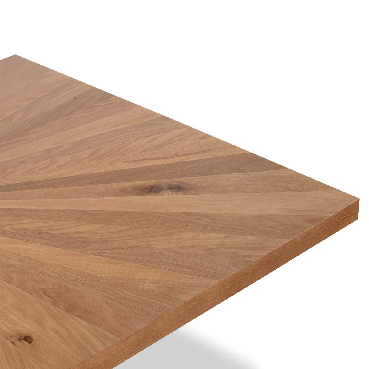 Sunburst Oak 150cm Rectangular Dining Table