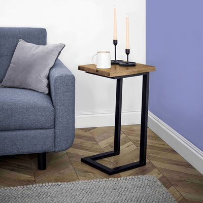 Isaac Oak Side Table