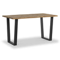 Isaac Oak 140cm Dining Table from Roseland Furniture