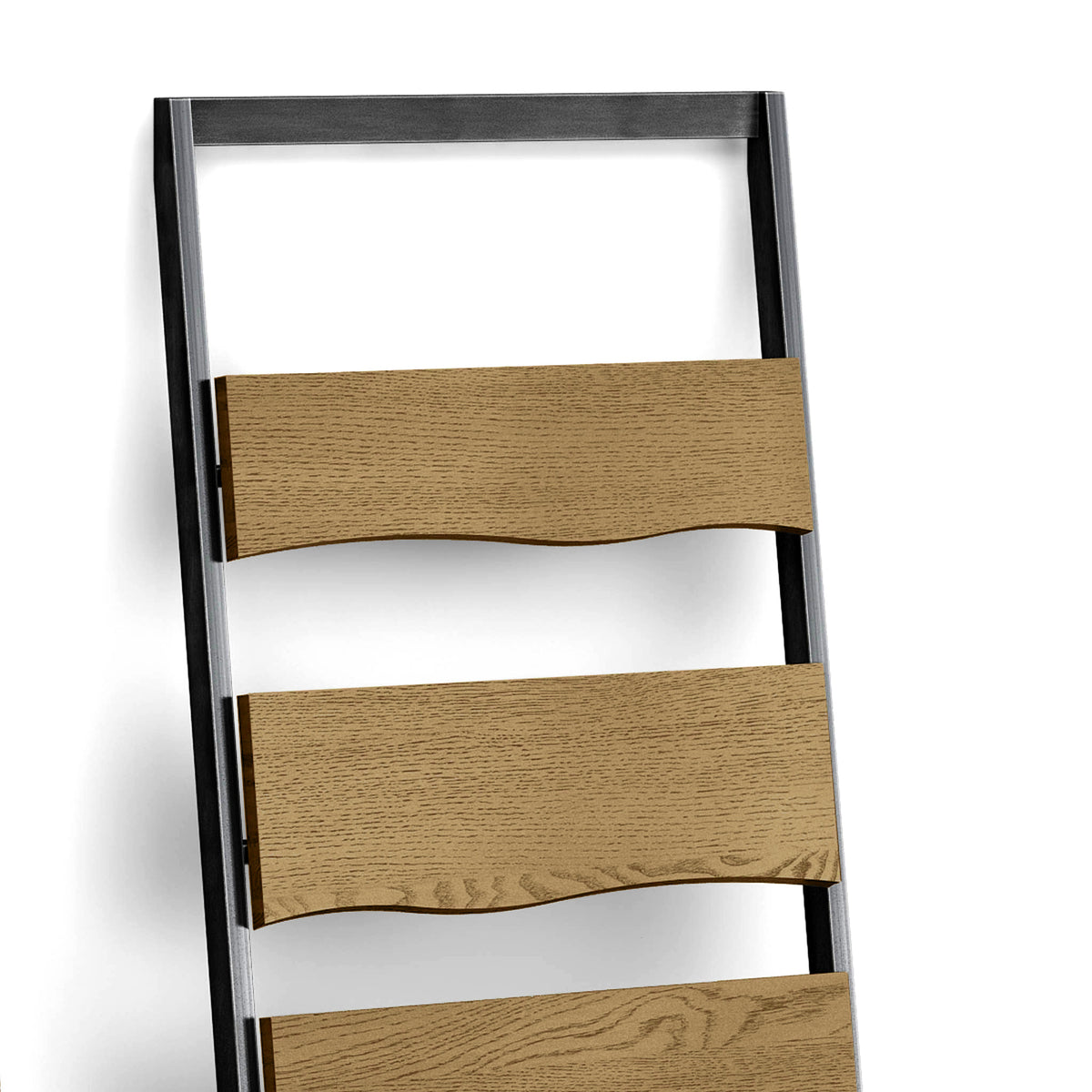 Isaac Oak Ladder Bookcase from Roseland Furniture