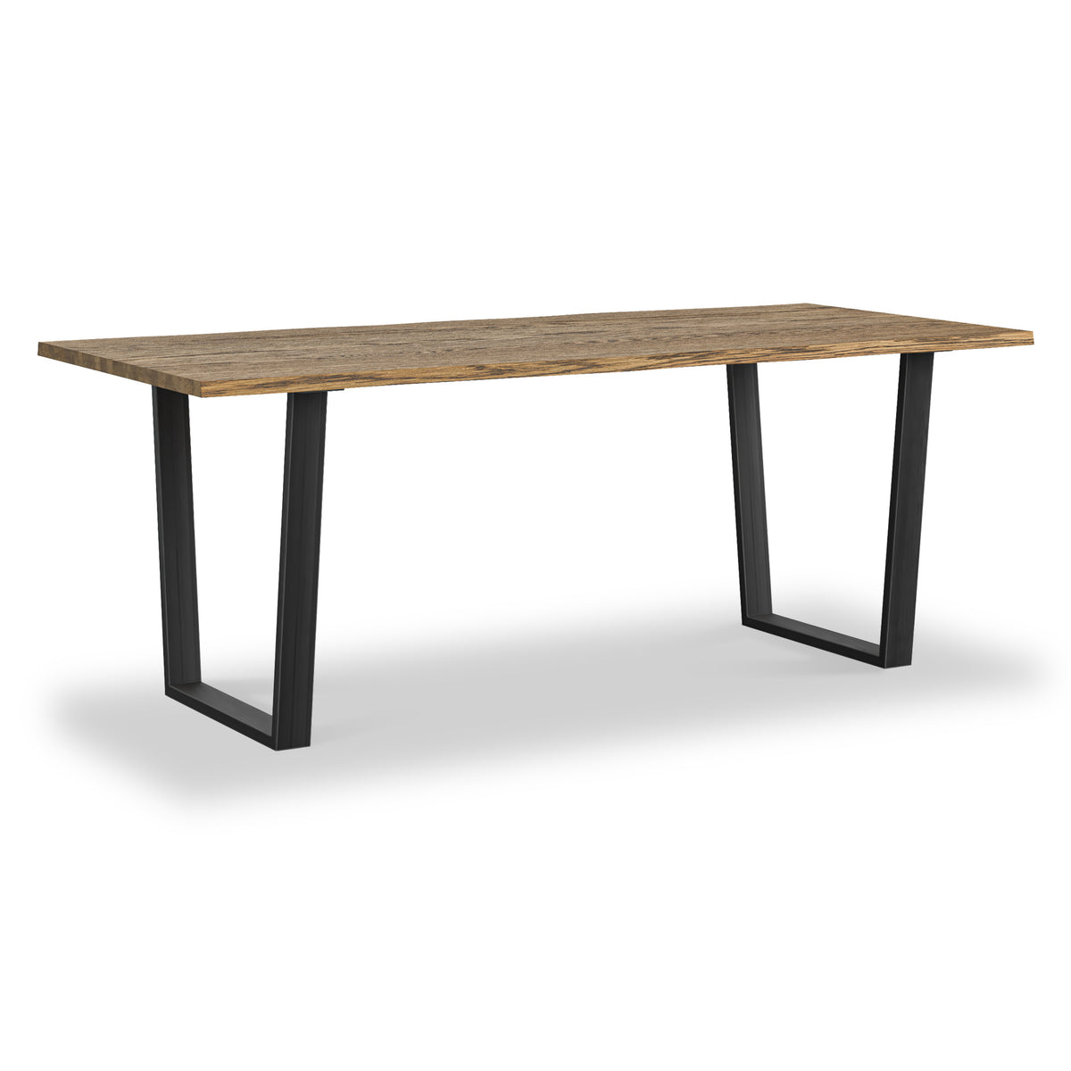 Isaac Oak Large 200cm Dining Table from Roseland Furniture