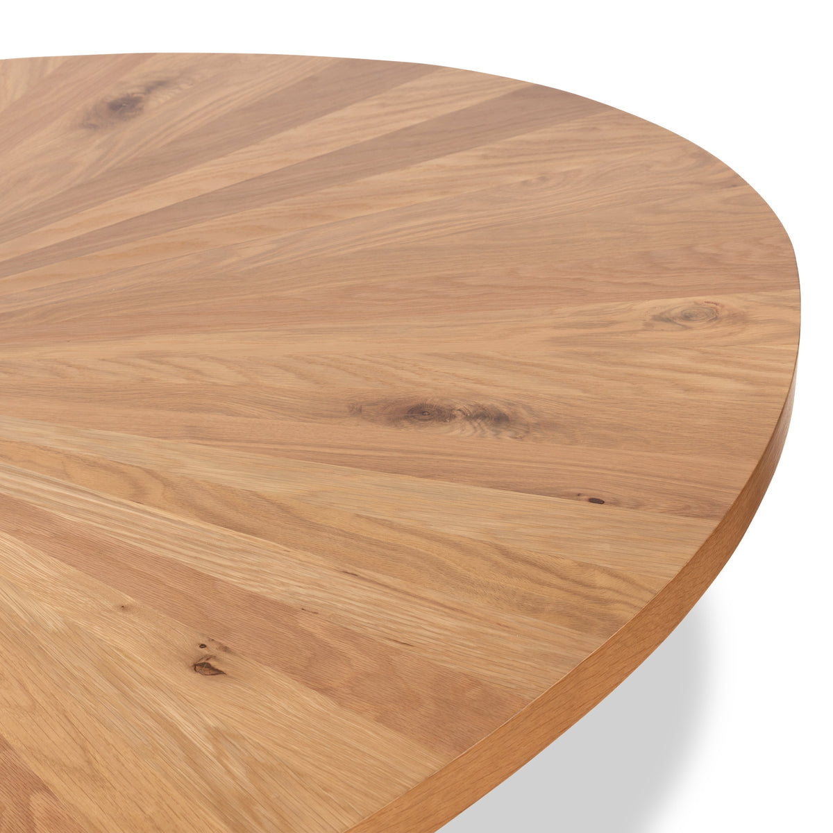 Sunburst Oak 180cm Ellipse Dining Table