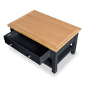 Farrow Black Coffee Table with Storage