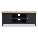 Farrow Black Large 120cm TV Unit from Roseland