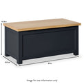 Farrow Blanket Box dimensions